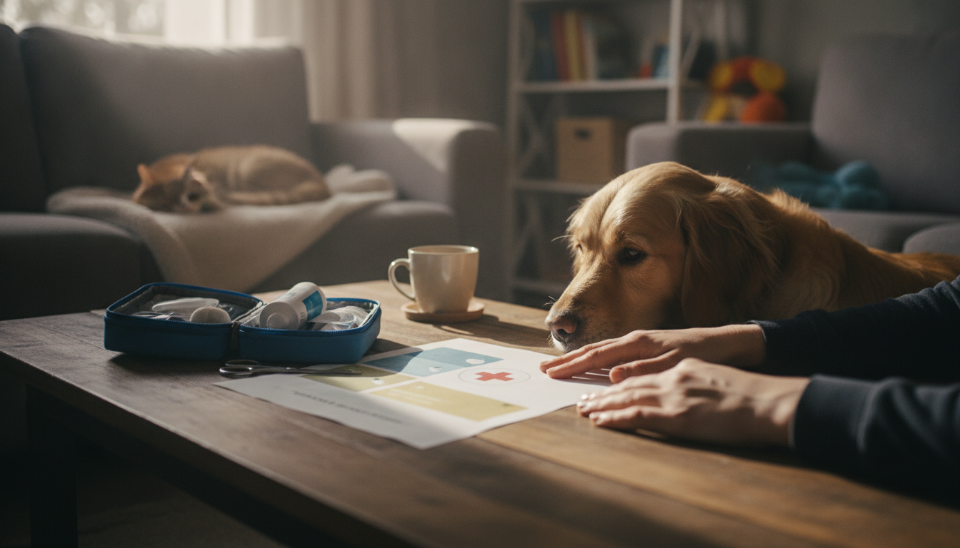 Printable Pet First Aid Cheat Sheet for Emergencies